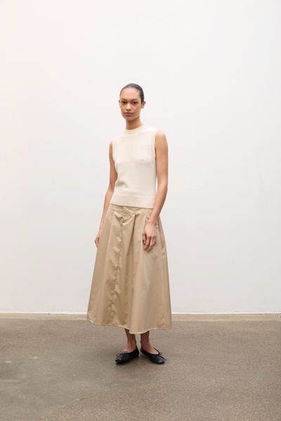 Bilde av Julie Josephine Eili vest ull/kasjmir, off white